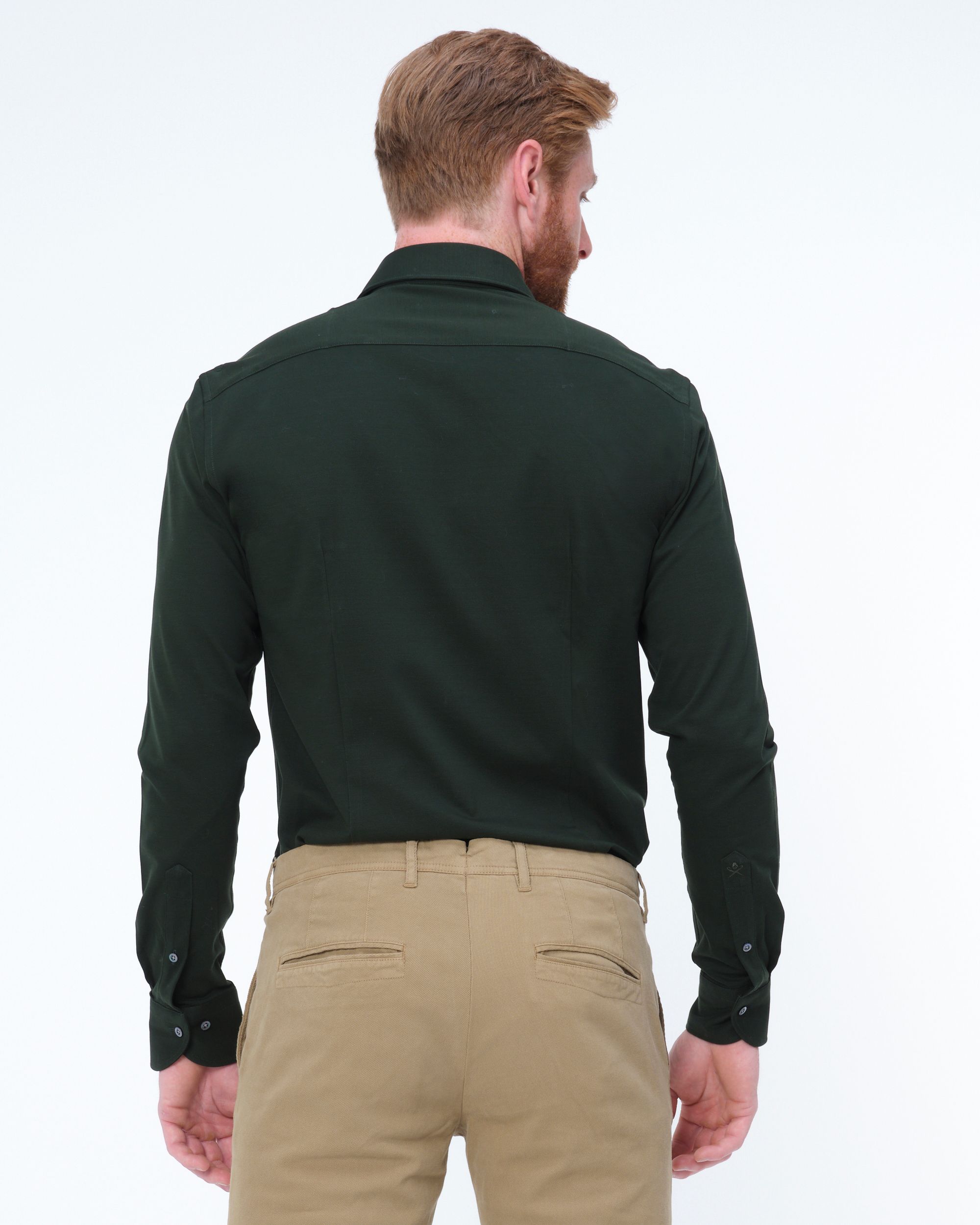 Dutch Dandies Knitted Slim Fit Overhemd LM