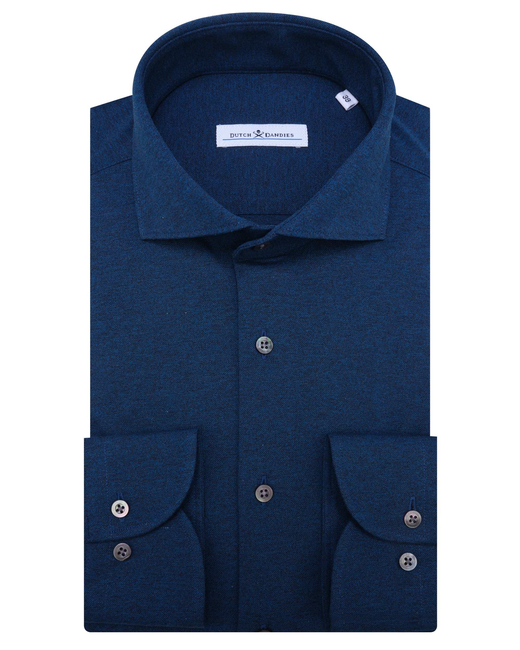 Dutch Dandies Knitted Slim Fit Overhemd LM