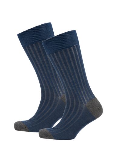 Dutch Dandies Basic Blue Sokken